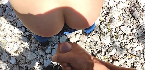 Outdoor Handjob Petite Virgin Full Naked POV Close Up